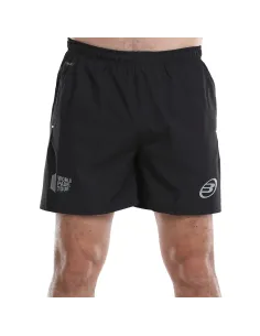 Pantalon Corto Bullpadel Lunes Negro | Ofertas de pádel